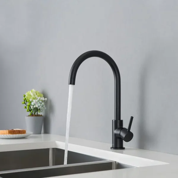 Kitchen Sink Faucet Black