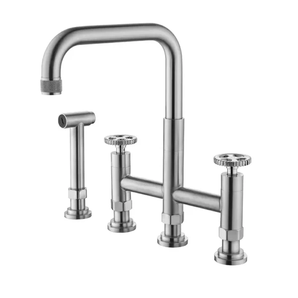 4 Hole Kitchen Sink Faucet