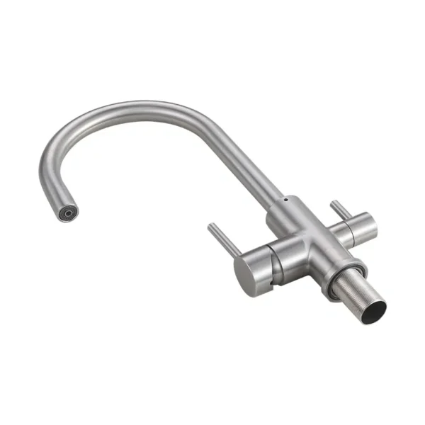 Kitchen sink faucet with water filter