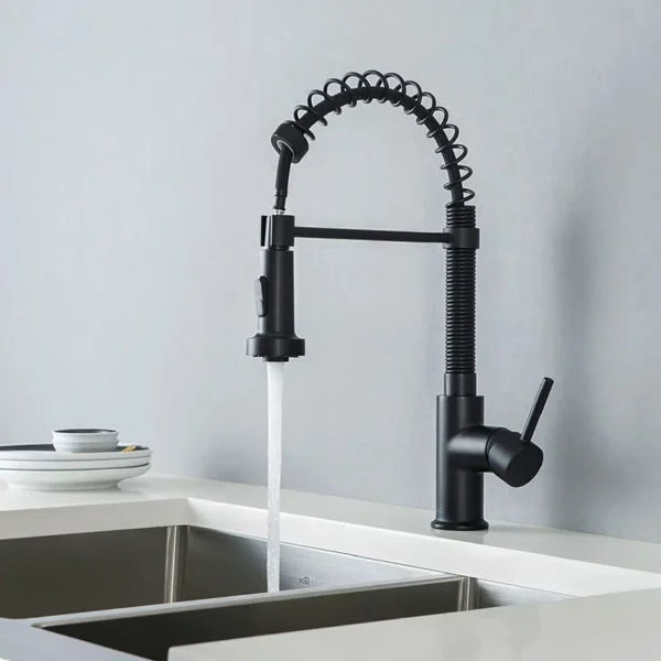 commercial kitchen faucets with sprayer